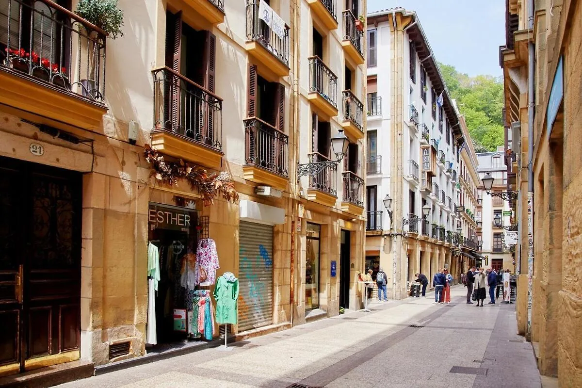 Apartamento 8 Balconies Heart Of The Old Town San Sebastián